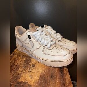 Nike Cream Athletic Shoes
